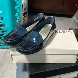 Anne Klein Black Loafers